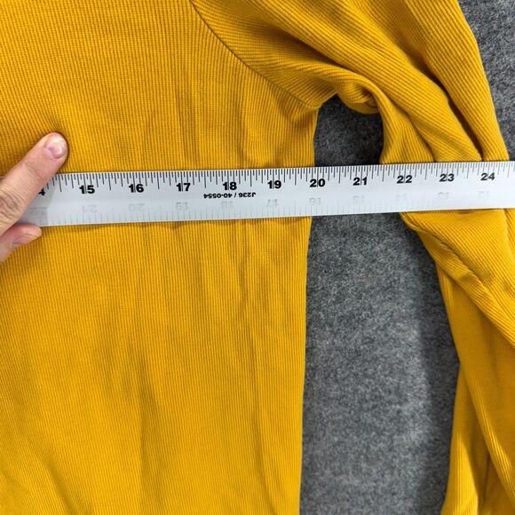 Rafaella Sweater Pullover Women L Large Orange Knit Long Sleeve Round Neck - Picture 5 of 7